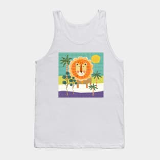 Serengeti Lion Tank Top